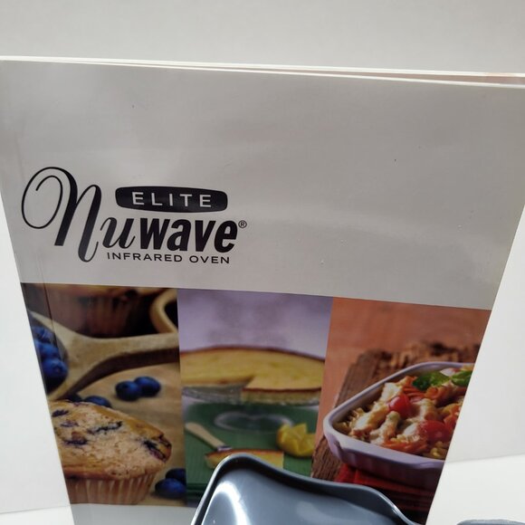Nuwave Oven Silicone Bakeware Kit 8"x8" Pan Divider Ring Cupcake Liners Recipe B - Picture 2 of 3